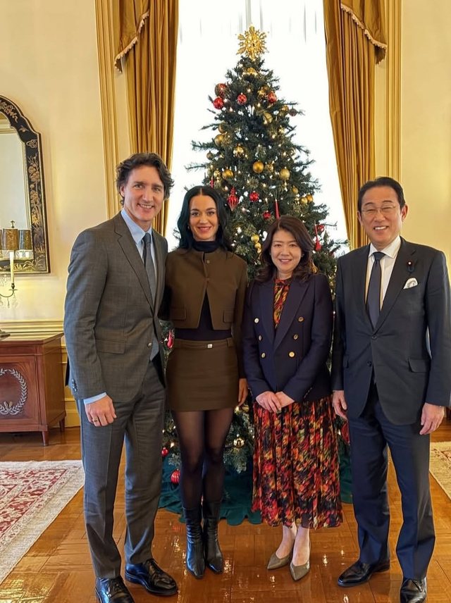 Katy Perry dhe Justin Trudeau po bëjnë vizita zyrtare dhe foto
