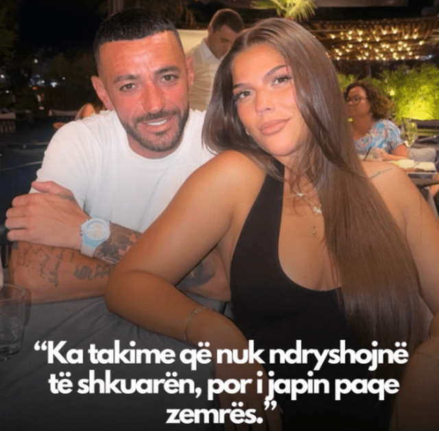Stresi dhe Kejsi bëhen bashkë  ja dedikimi i reperit  Ka takime që i japin paqe zemrës  FOTO 