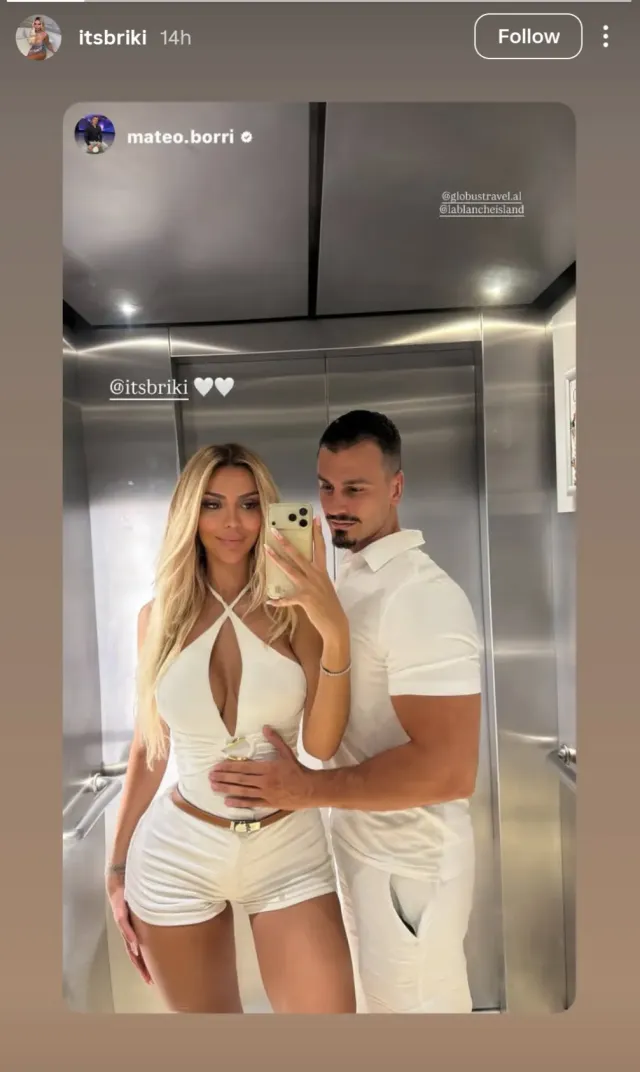 Mateo dhe Brikena prindër për herë të parë  Fotoja që ngjalli dyshme