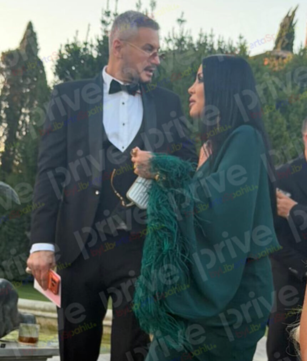 FOTO  Jonida Maliqi dhe ish banori i BBV bashkë si çift në dasmën e Kidës