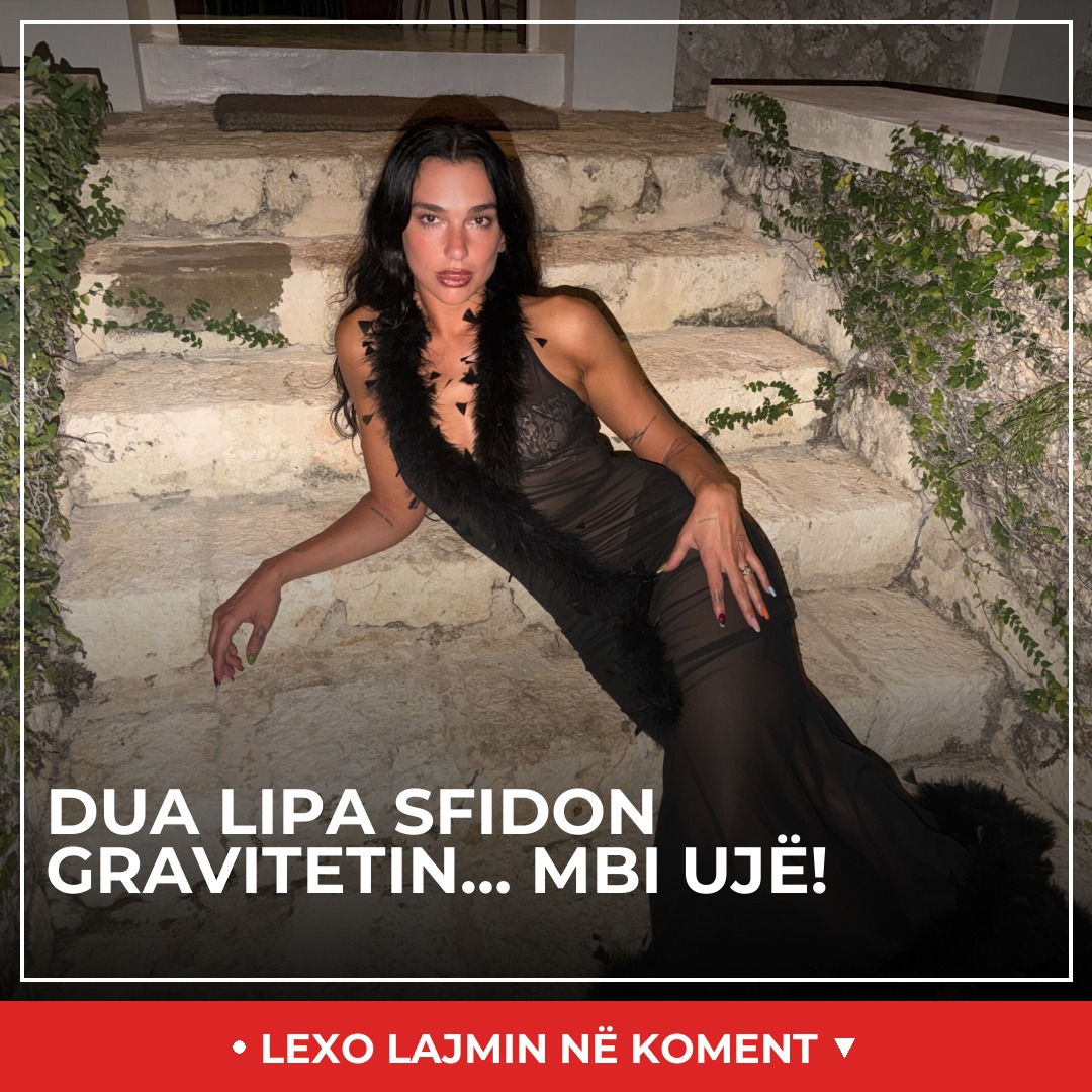 Dua Lipa sfidon gravitetin… mbi ujë!